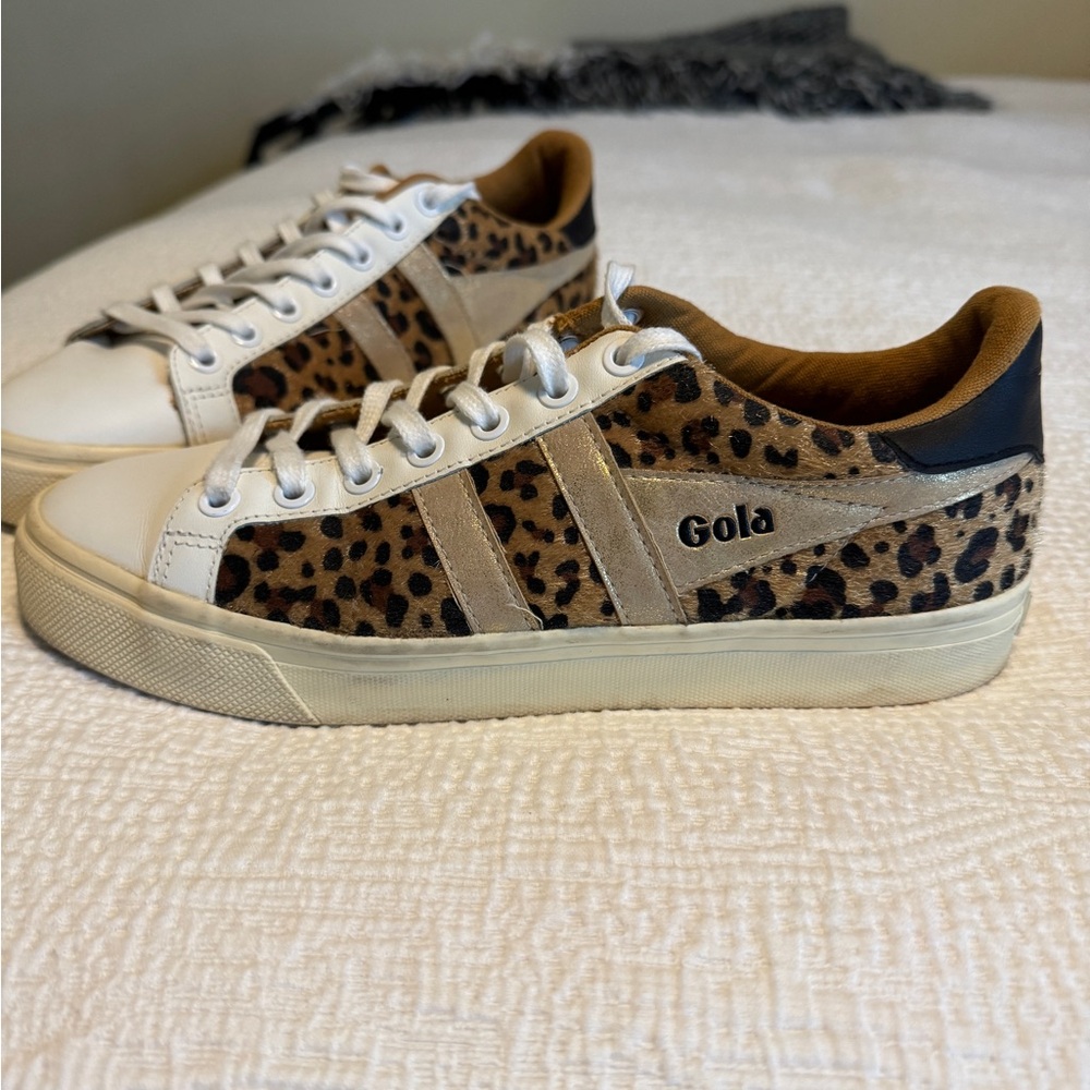 Gola leopard sneakers